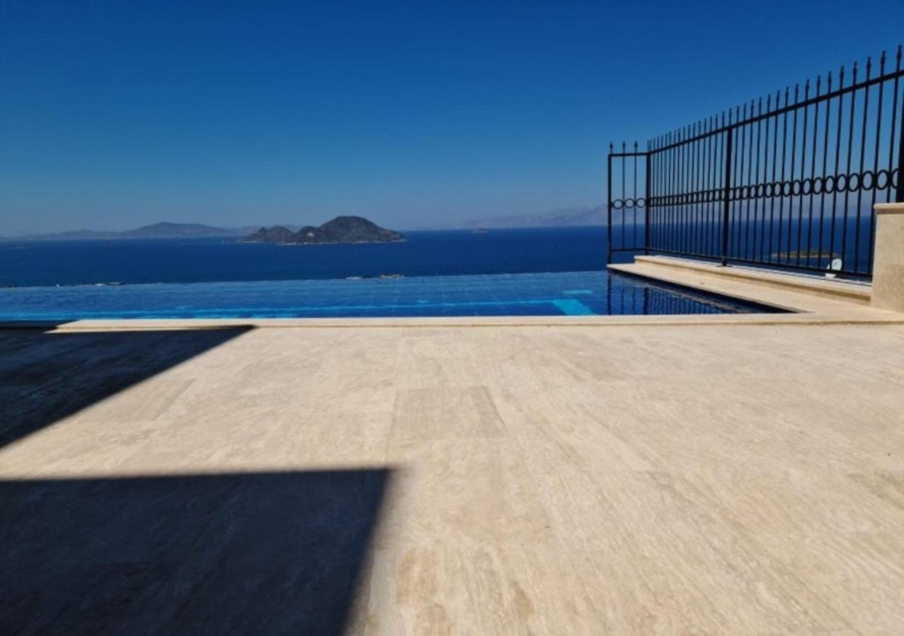 Bodrum Eason Villa & House 350M2 Full Sea View With Private Infinity Pool Exterior foto