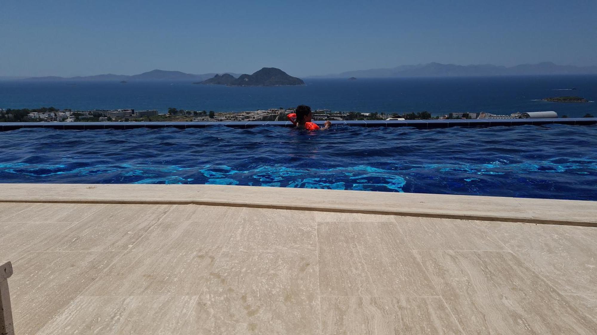 Bodrum Eason Villa & House 350M2 Full Sea View With Private Infinity Pool Exterior foto